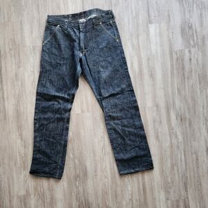 Levi's Dark Blue Straight Jeans